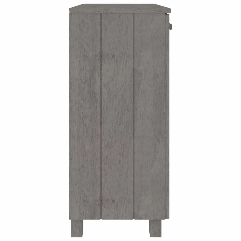 Wooden Sideboard with 2 Doors Pine Wood Storage Cabinet Q94678
