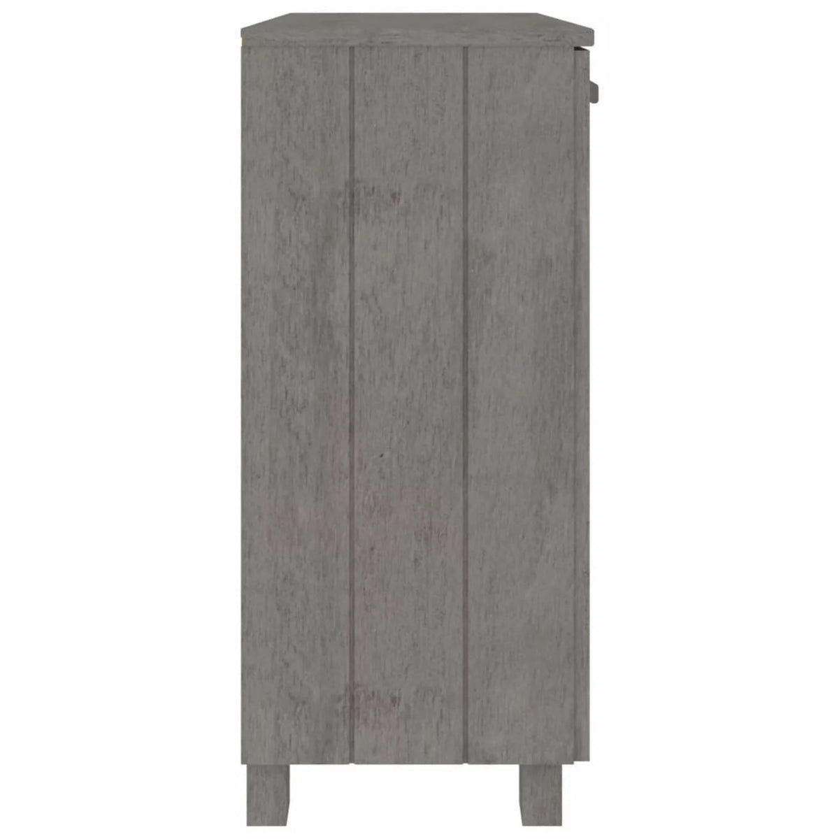 Wooden Sideboard with 2 Doors Pine Wood Storage Cabinet Q94678
