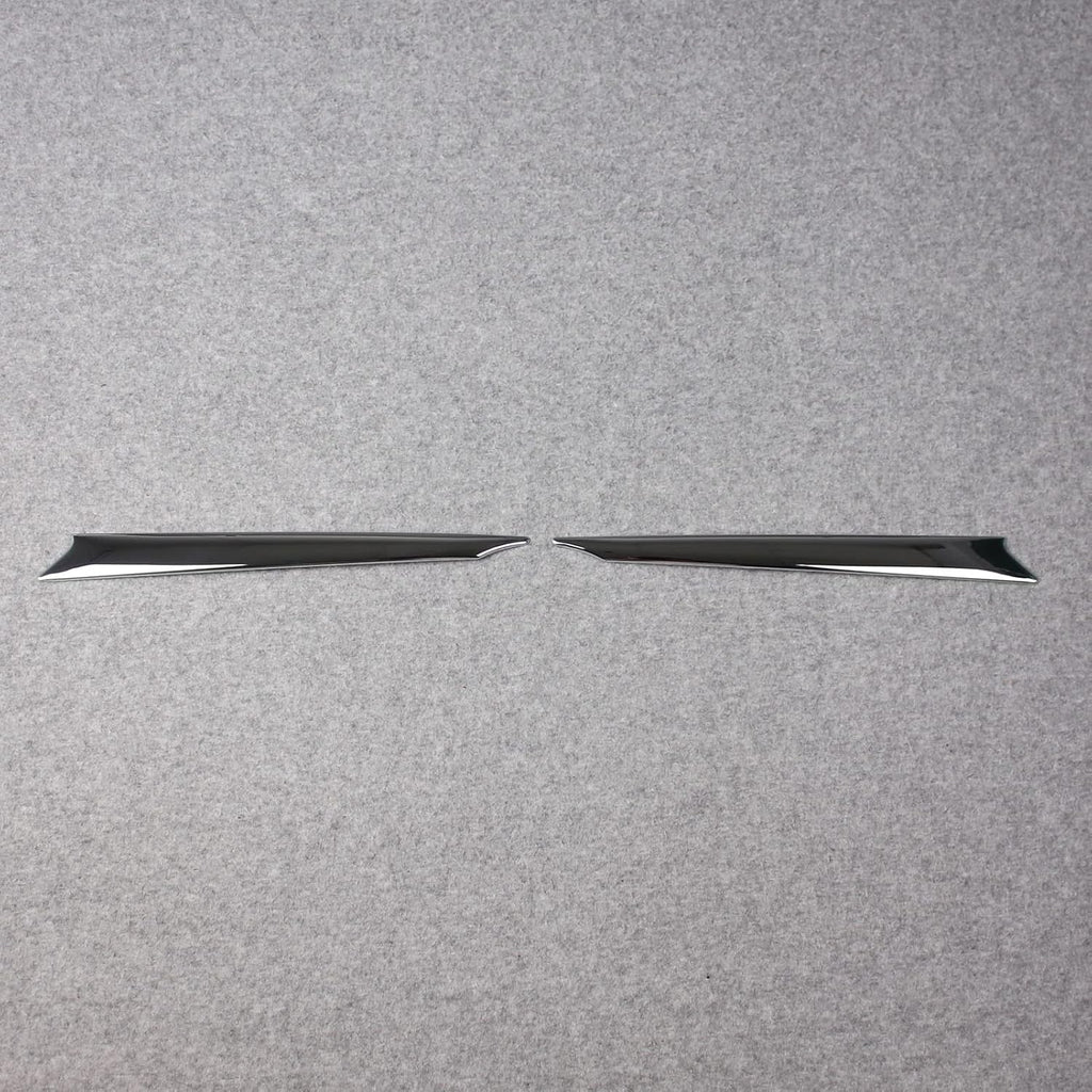 Chrome ABS Rear Trunk Lid Molding Trim Pack of 2 U118780