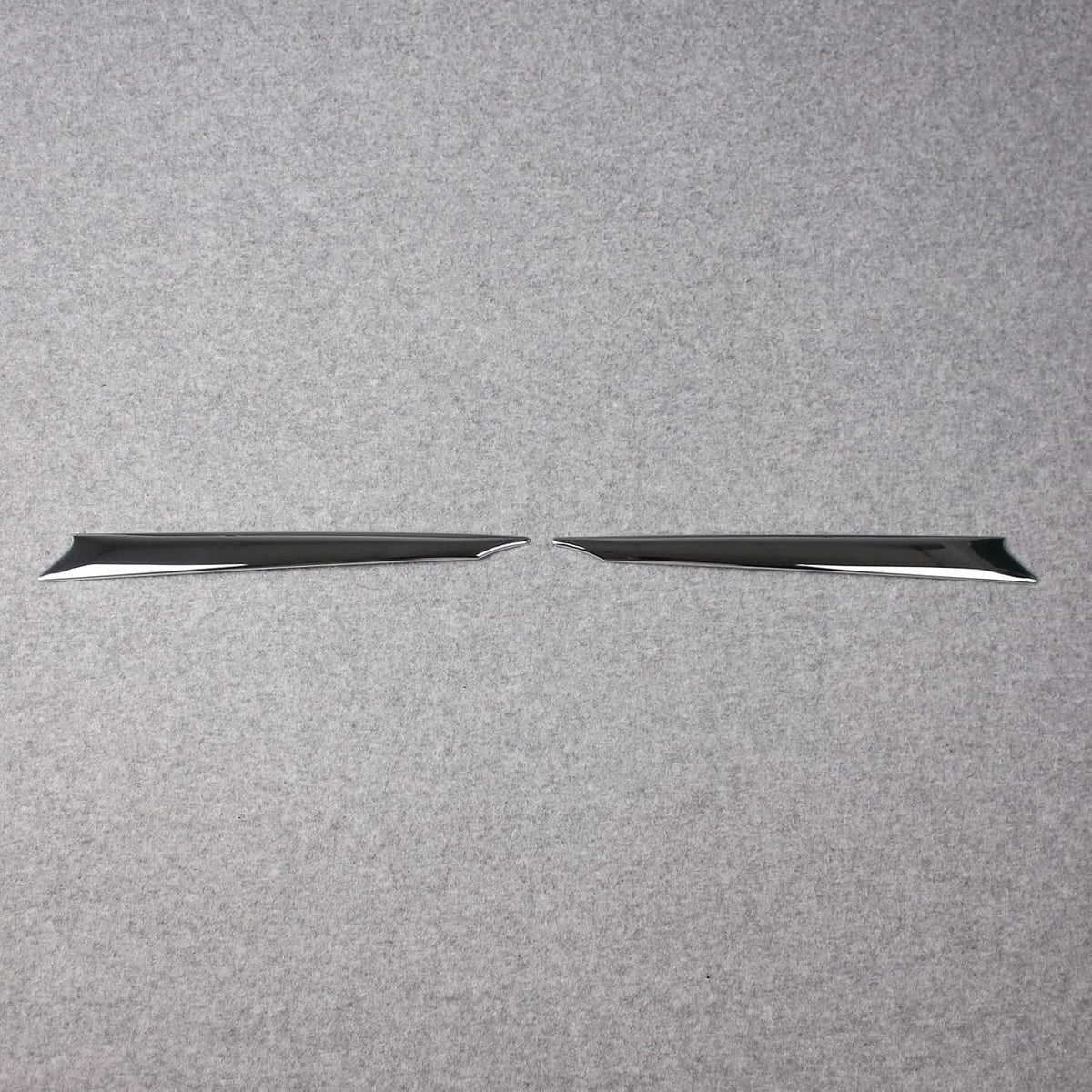 Chrome ABS Rear Trunk Lid Molding Trim Pack of 2 U118780