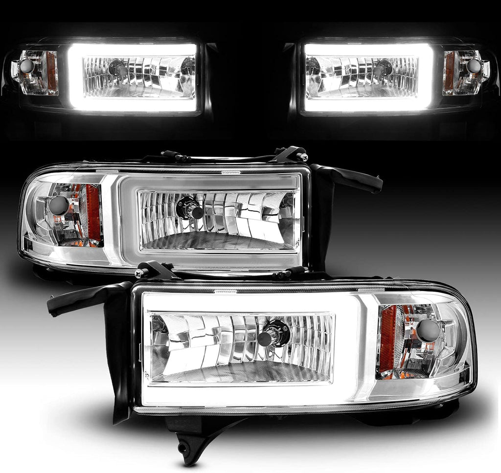 Replacement Headlights Set for Dodge Ram 1500 2500 3500 N7175
