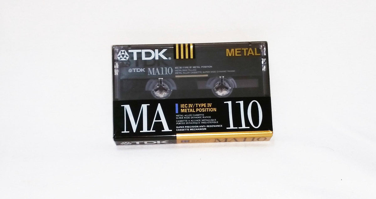 Metal Alloy Cassette Audio Type IV Metal Sealed Tape X886785