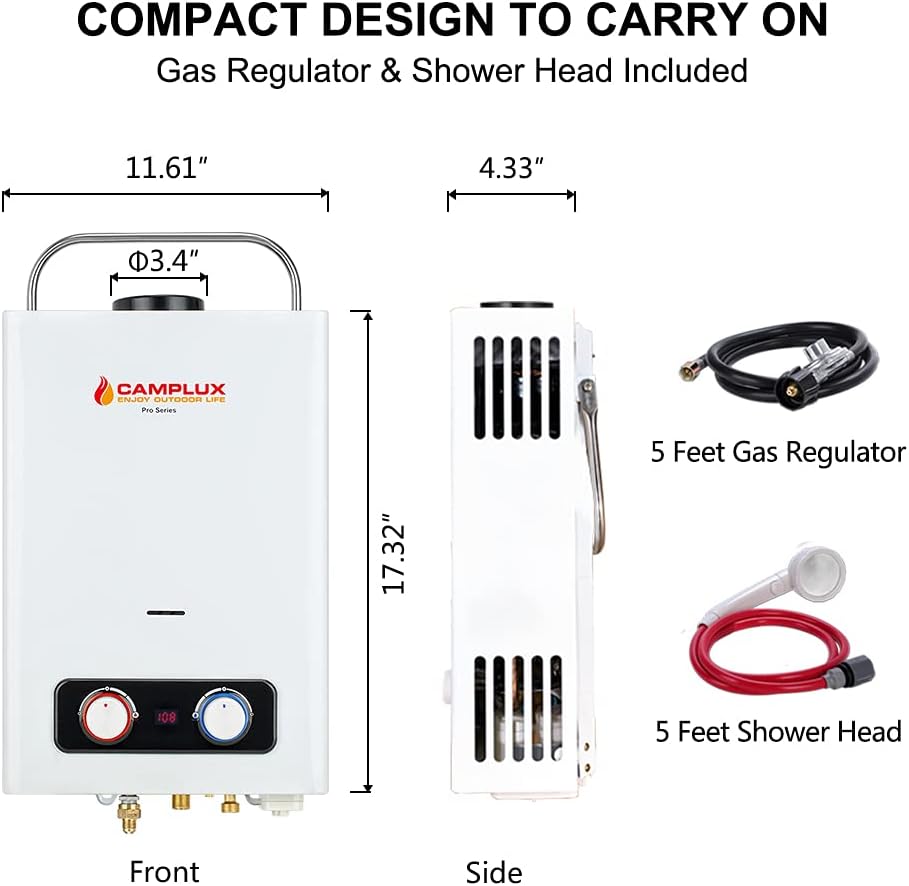 Outdoor Propane Tankless Gas Water Heater U701