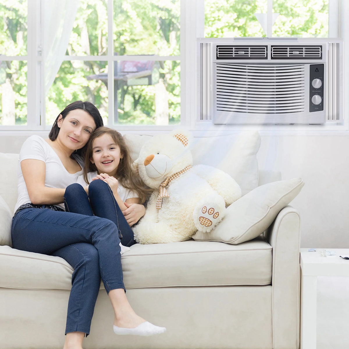 115V 10,000 BTU Smart Window Air Conditioner R95065