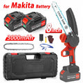 8 inch Cordless Mini Chainsaw with 2 Chains and 3.0Ah Battery G50374