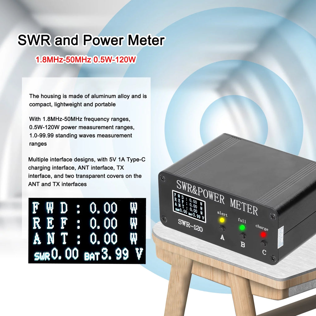 Short Waves Meter Power Watt Meter SWR Meter X840