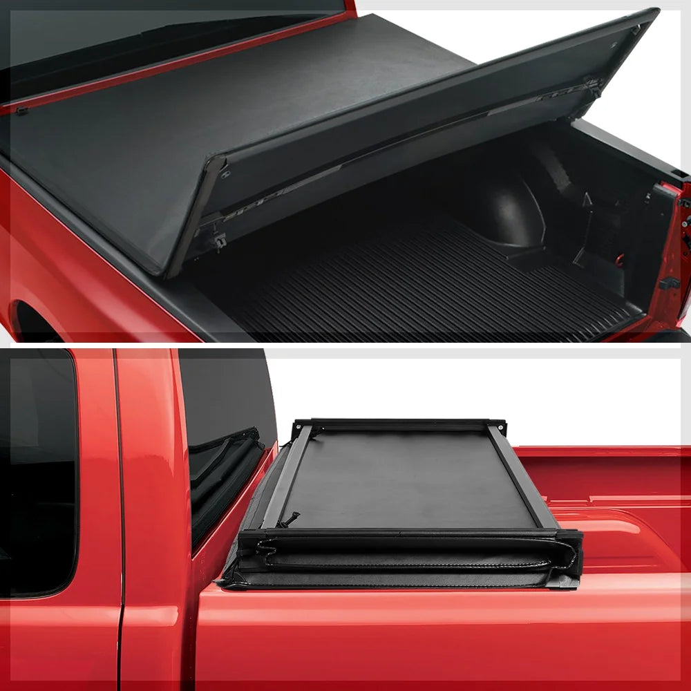 Tri-Fold Soft Tonneau Cover for Toyota Tacoma U5233