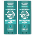Unscented Natural Deodorant, Aluminum Free, 3.25 oz, 2-Pack V1549