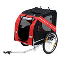Red Black Pet Bicycle Trailer C35633