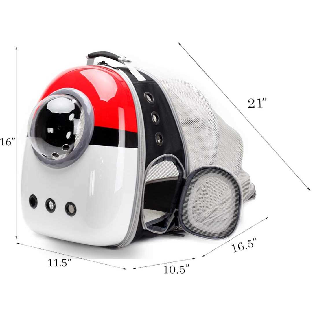 Expandable Cat Backpack Carrier with Bubble Window P69287