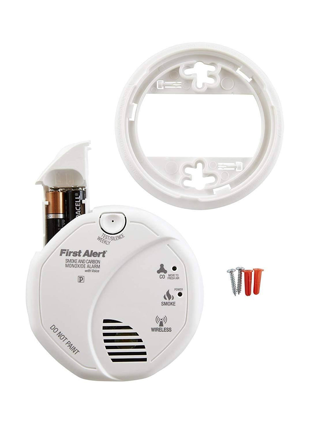 Wireless Interconnected Photoelectric Smoke and Carbon Monoxide Combo F5889