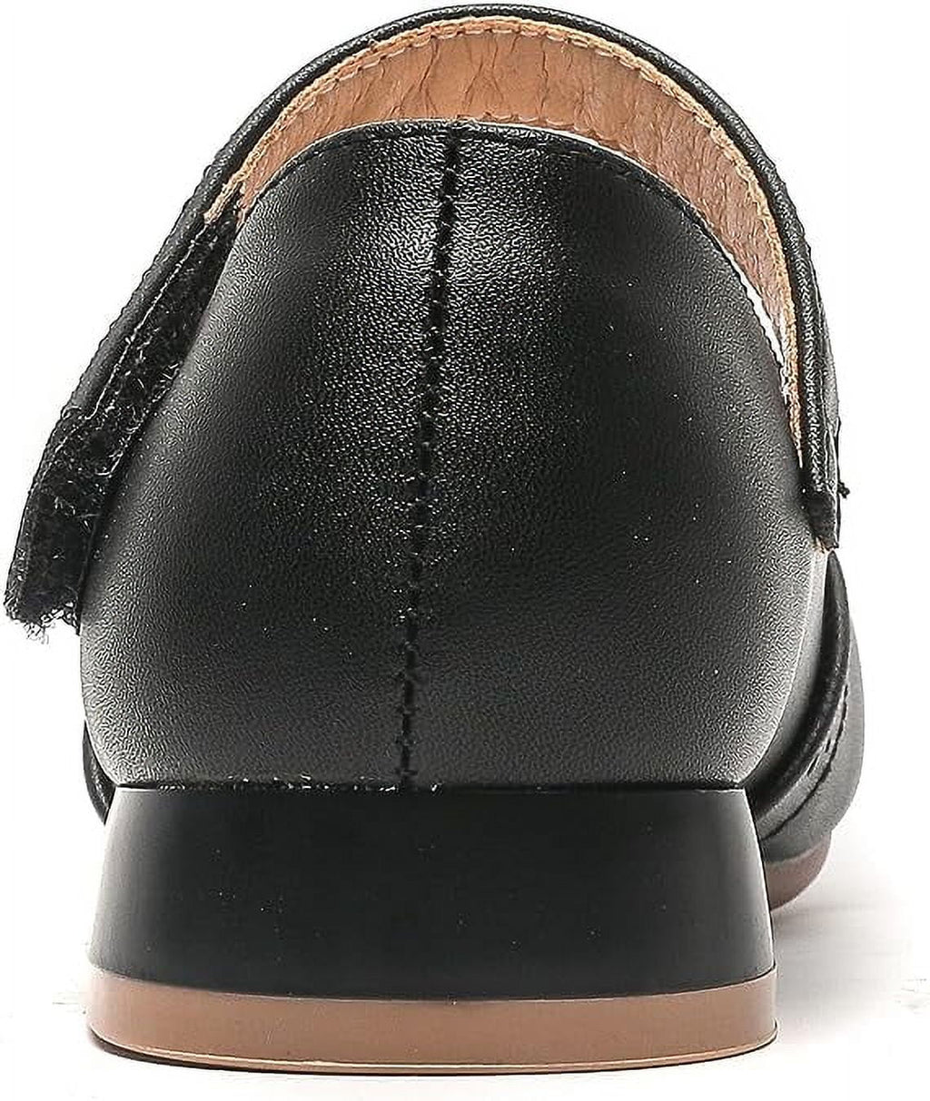 Black Mary Jane Ballet Flats Shoes N8400
