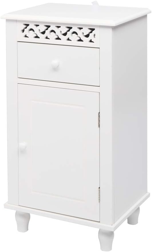 Bathroom Floor Cabinet with Adjustable Shelves B3172