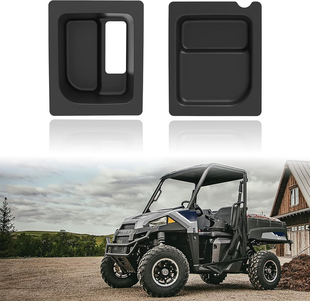 Left & Right Under Seat Storage Box for Polaris Ranger 500 570 Mid Size 50" Wide 2015-2021, Pack of 2 Q9622