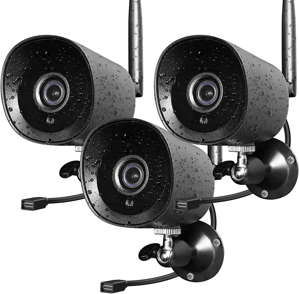 2Pack 1080P Full HD WiFi IP Camera with Night Vision V49083