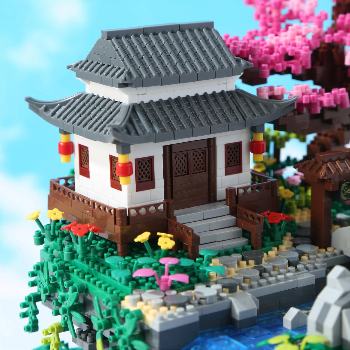 Cherry Blossom Tree Building Set 3220 Pcs I6521