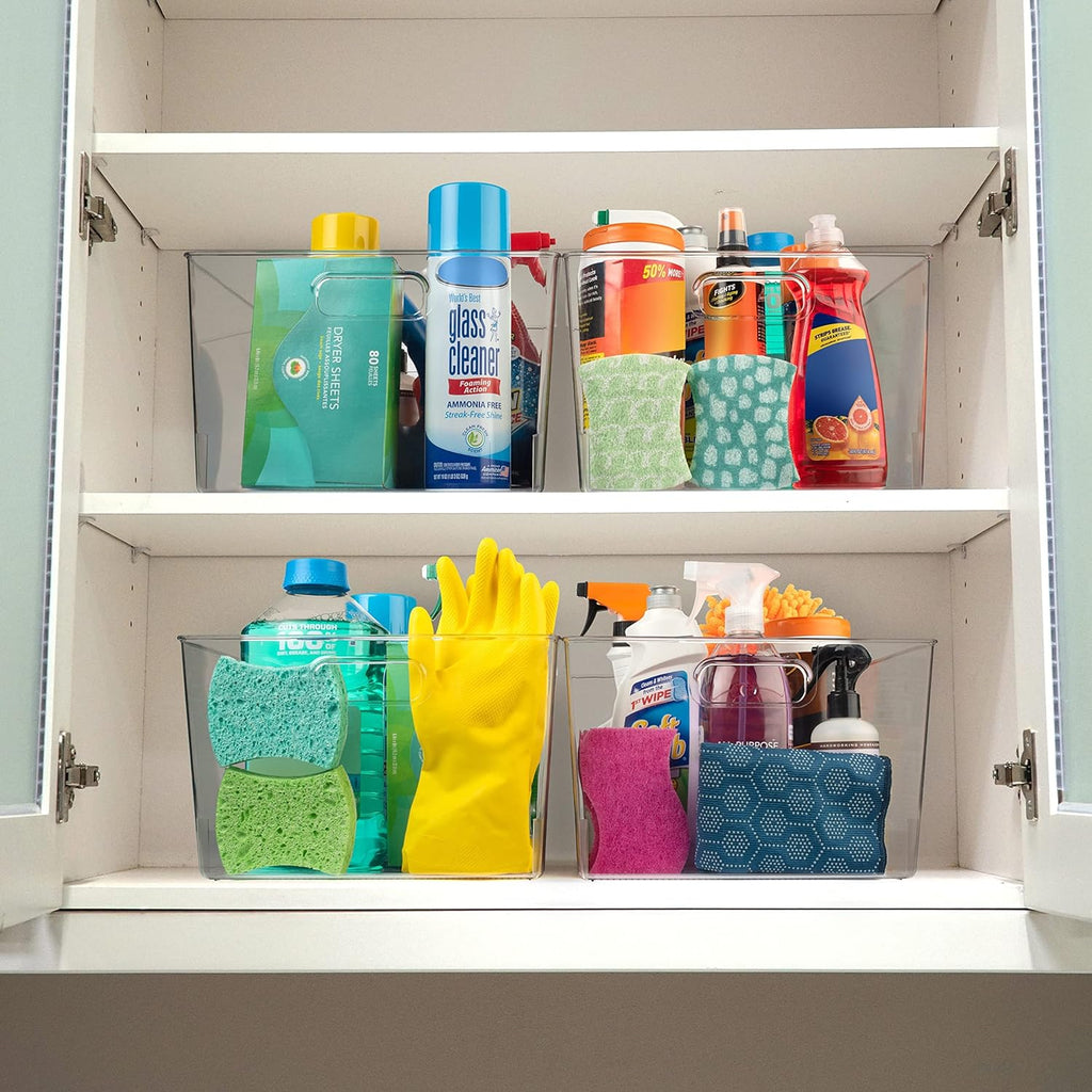 XL Plastic Storage Bins (4 Pack) K9877