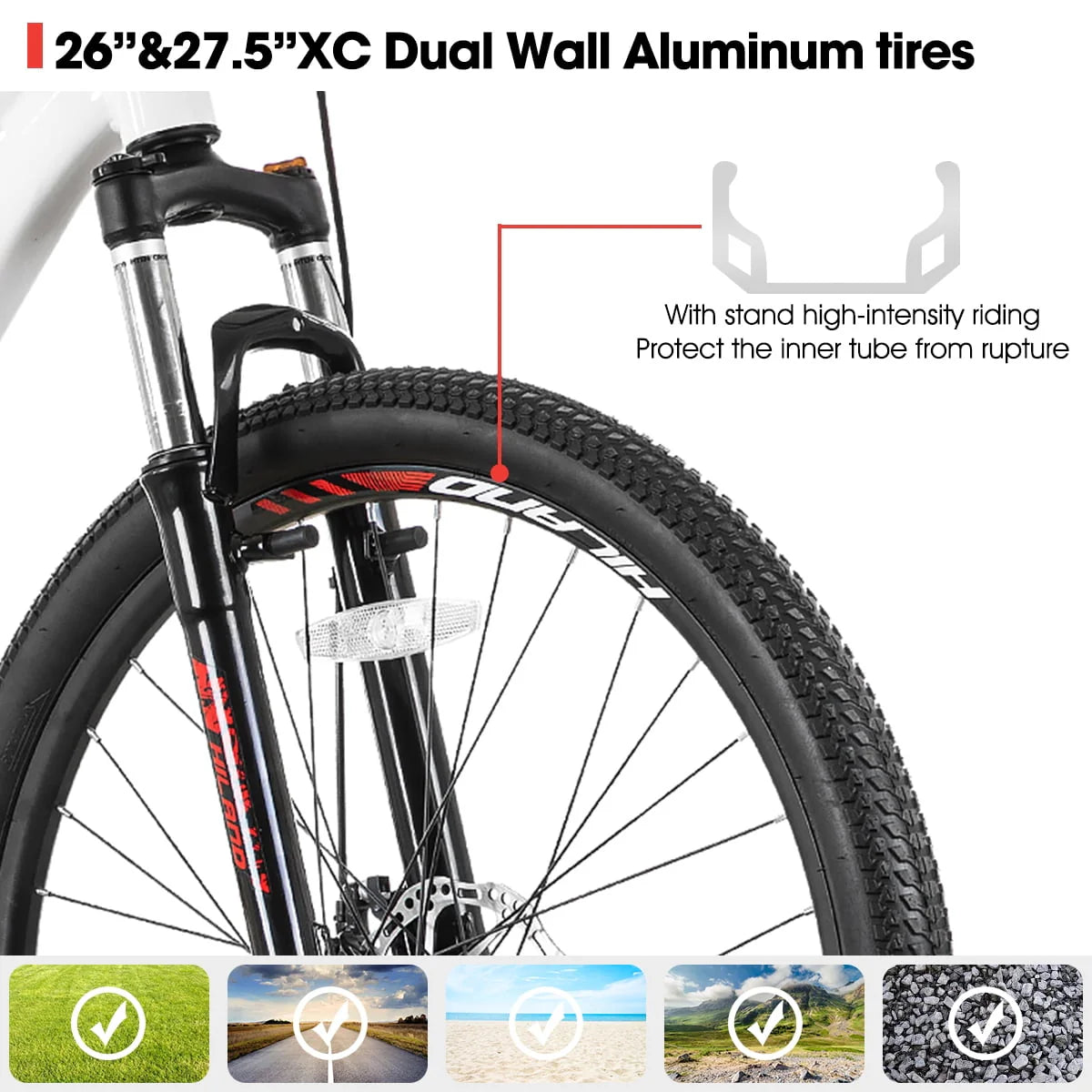 21 Speed 26 inch Mint Green Mountain Bike X798
