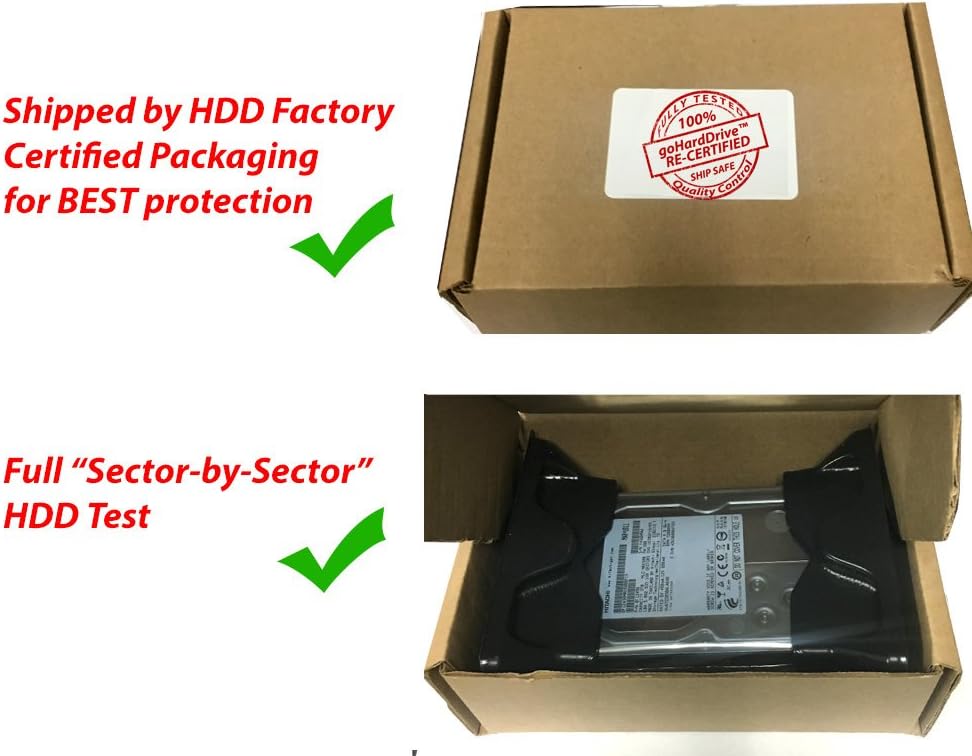 4TB 64MB Cache SATA 6.0Gb/s 3.5in Enterprise Hard Drive (Renewed) Pack of 2 P2939