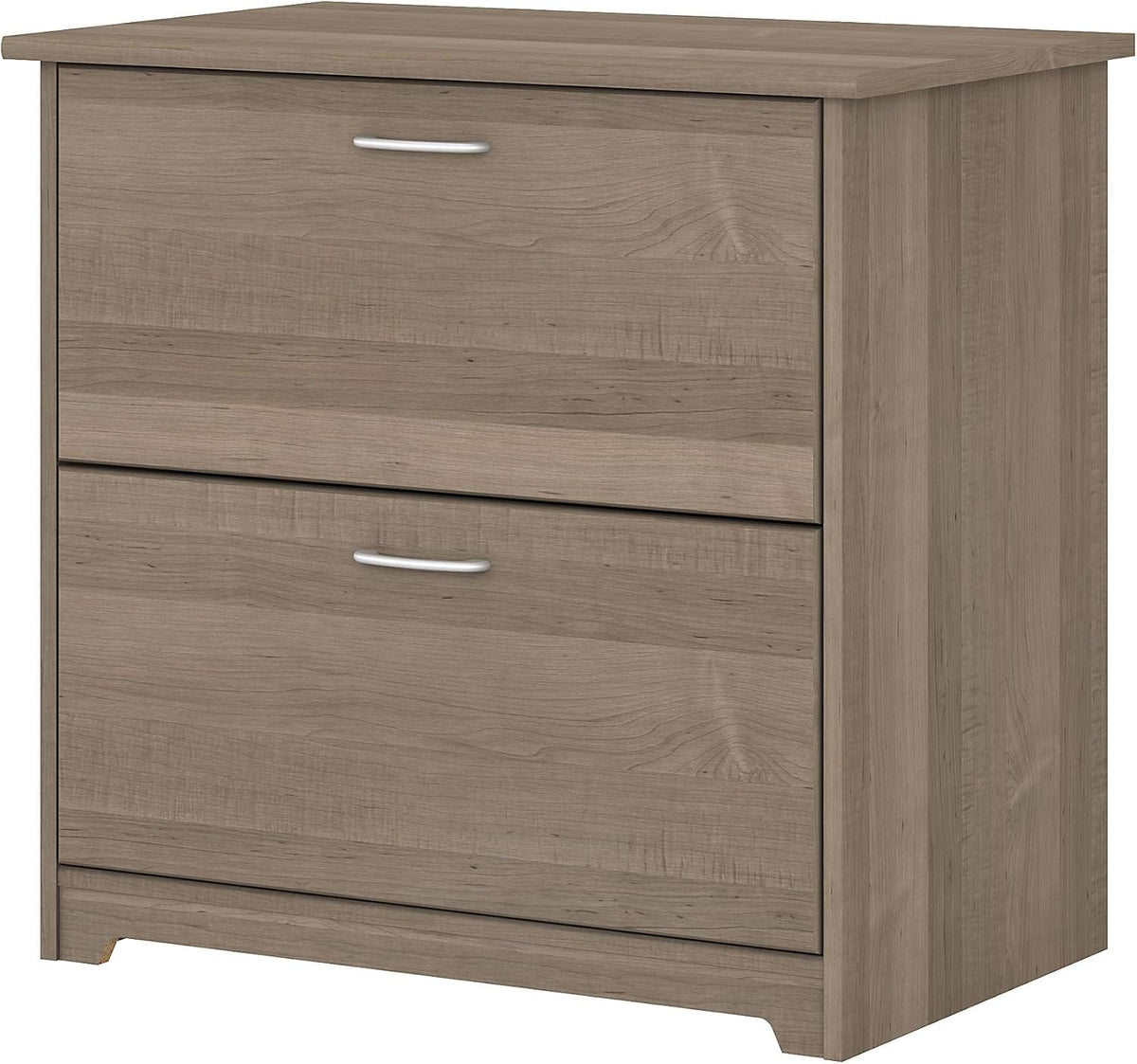 White 2 Drawer Lateral File Cabinet U8107