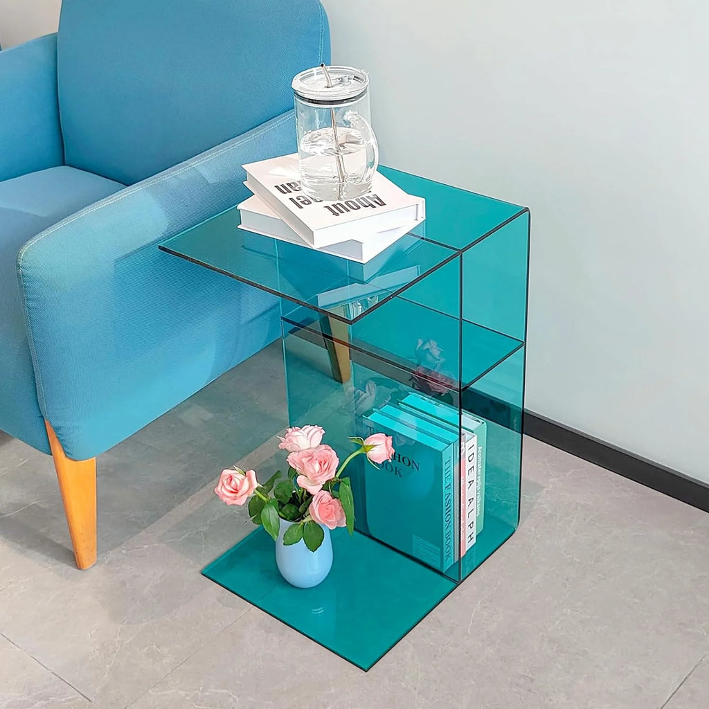 Clear Acrylic Coffee Table 2-Tier R7186