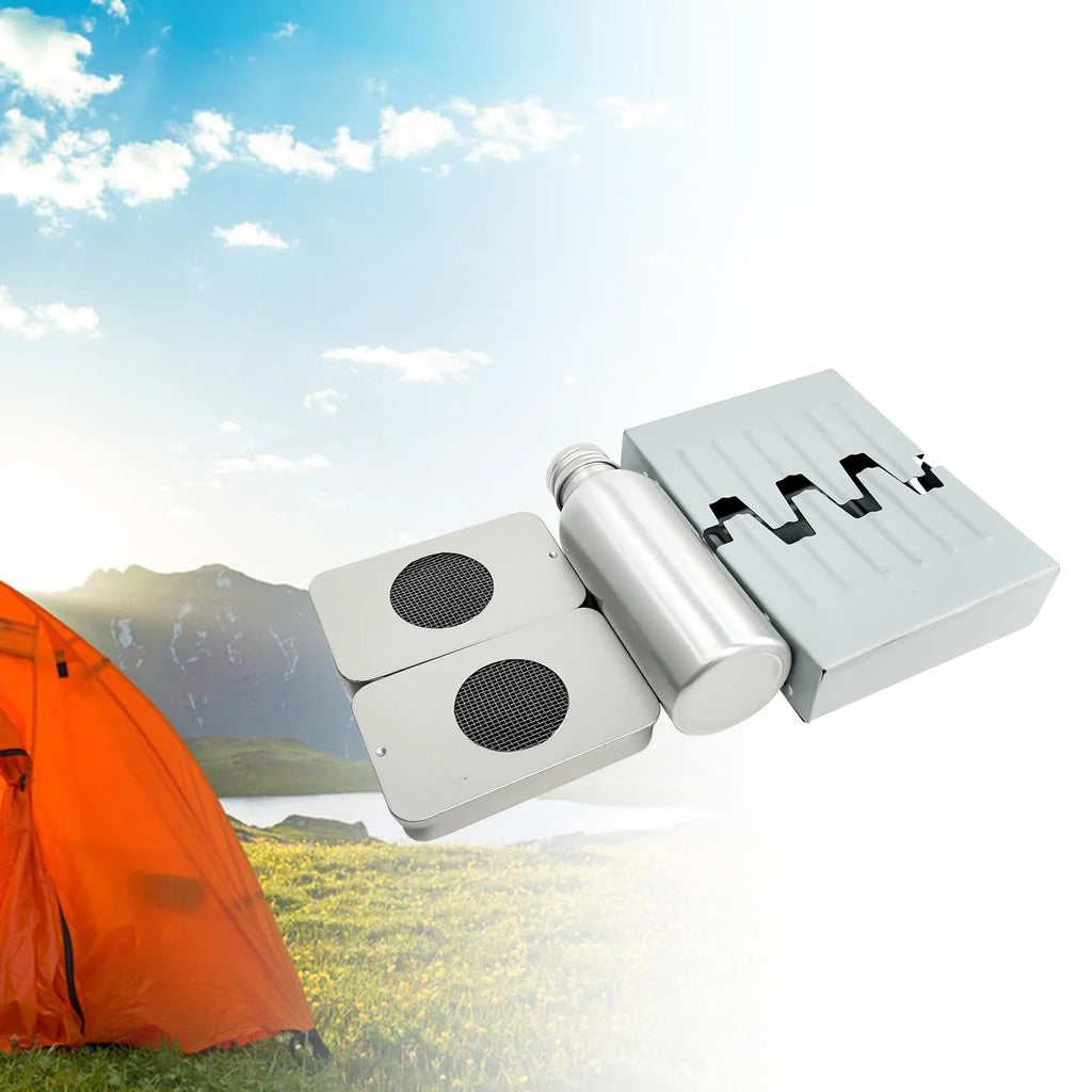 Mini Camping Stoves Set Folding Grill Burning Stoves Heater G552026