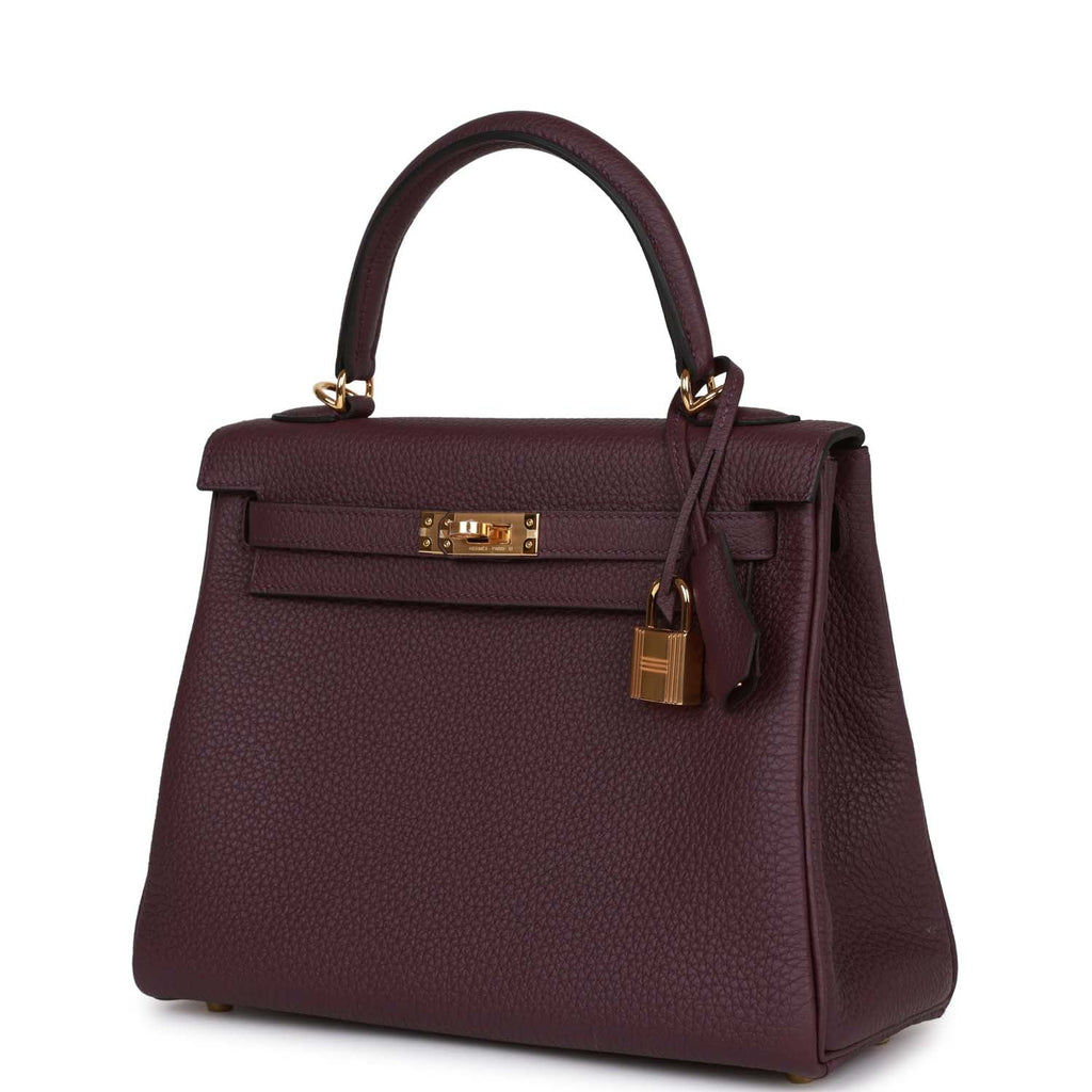 Cassis Togo Leather Handbag C39374