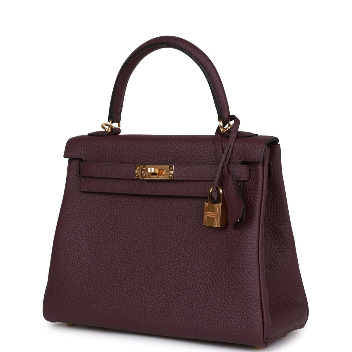Cassis Togo Leather Handbag C39374