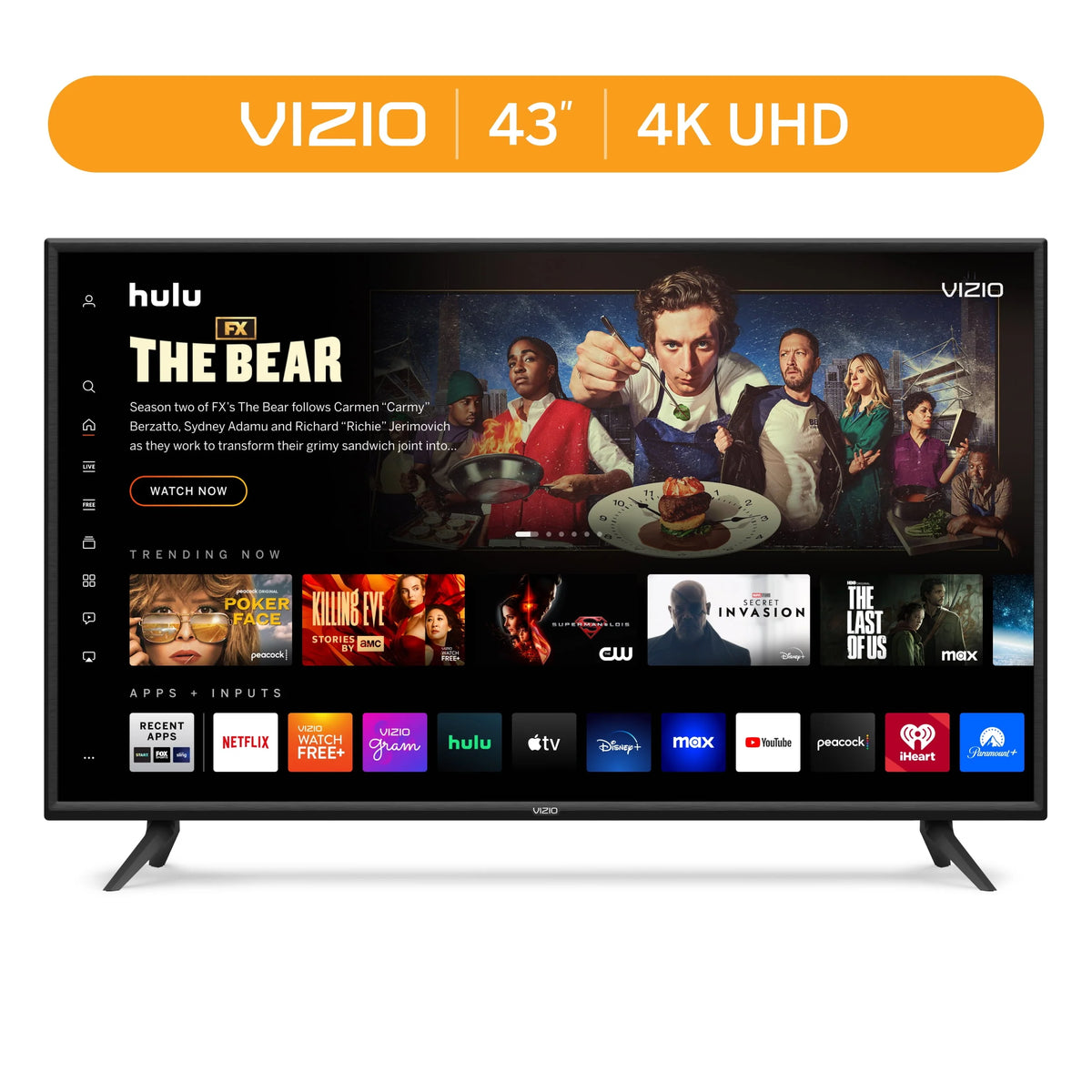 43 Class 4K UHD LED Smart TV J8432
