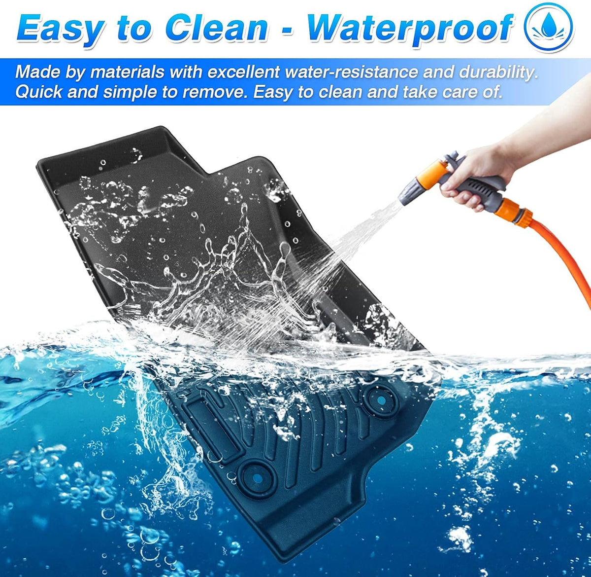 Custom Fit All Weather Floor Liners F7386