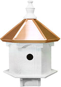 Double Bluebird Birdhouse with Copper Roof C649