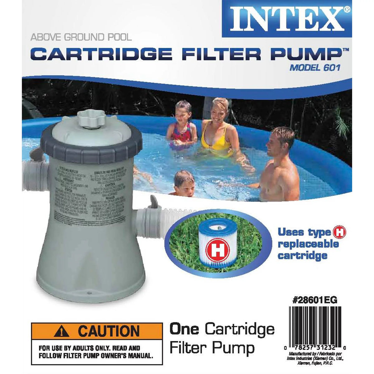 8ft x 30in Inflatable Swimming Pool with Filter Pump O839406
