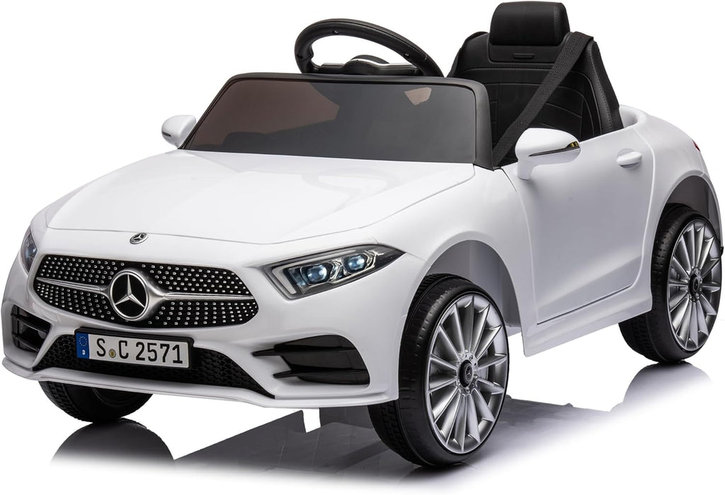 White 12v Electric Ride On Car B183