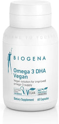 Plant Based Omega 3 DHA Algae Oil 60 Capsules X9943
