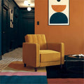 Pink Velvet Tufted Accent Chair K7835