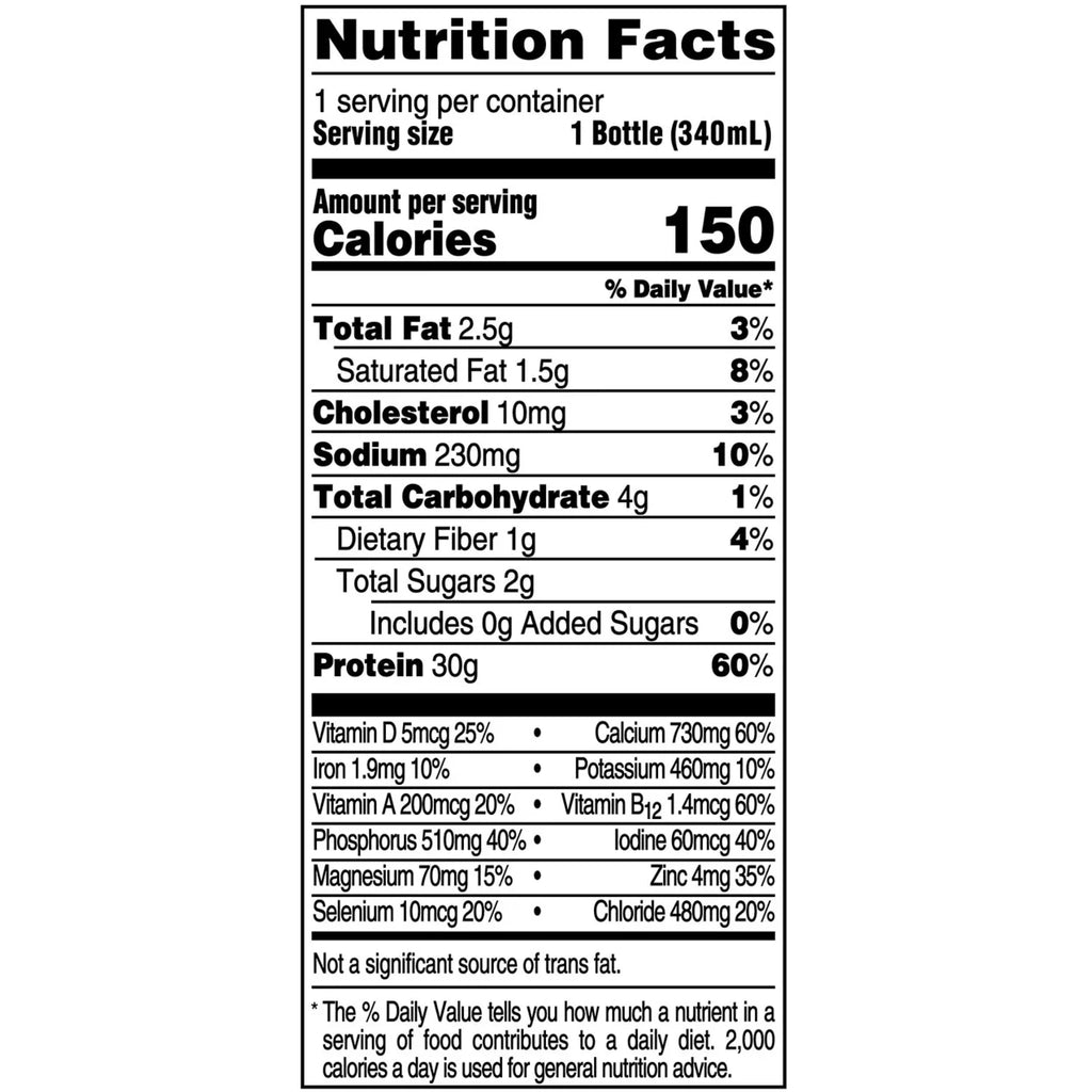 11.5 Fluid Ounce 18 Count Chocolate Protein Shake E175899