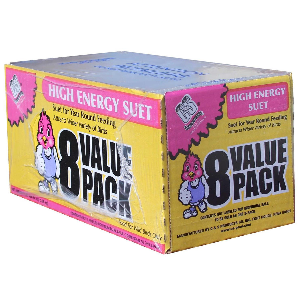 8 Cake Pack Fresh Suet N11659