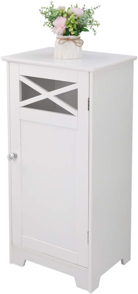Bathroom Floor Cabinet with Adjustable Shelves B3172