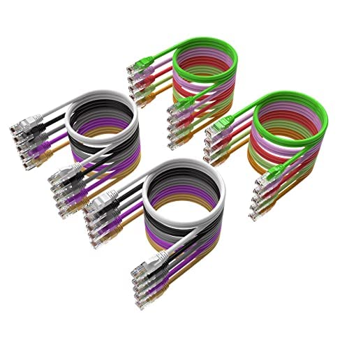 Cat6 Ethernet Cable 1.5 Ft 3 Pack K349266
