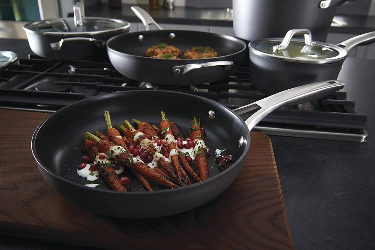 11-Piece Nonstick Cookware Set with Stay-Cool Handles D58455