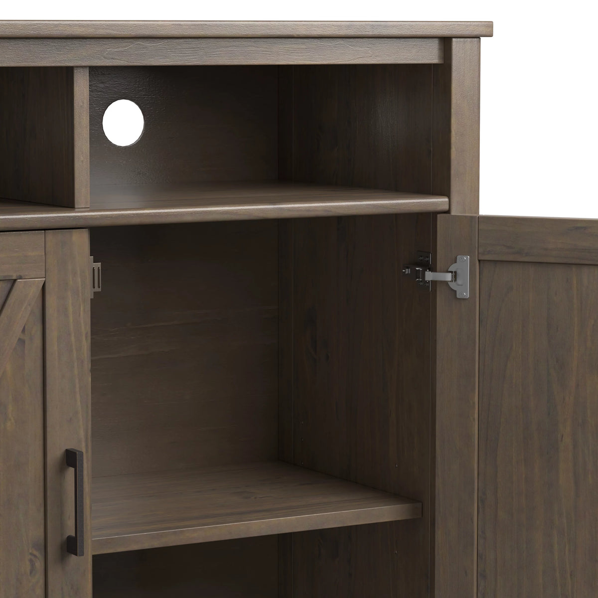 39 inch Wide Solid Wood Storage Cabinet O5782