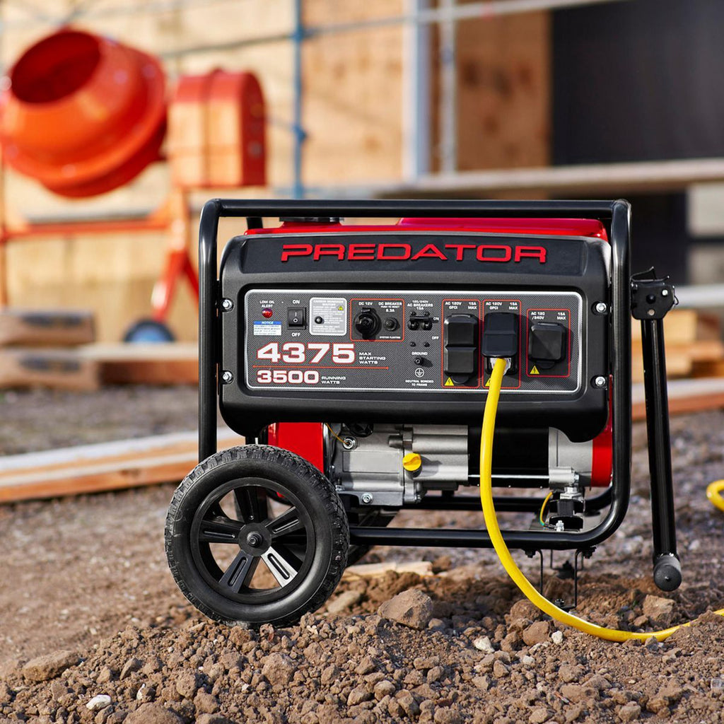 4375 Watt Gas-Powered Portable Generator F87581