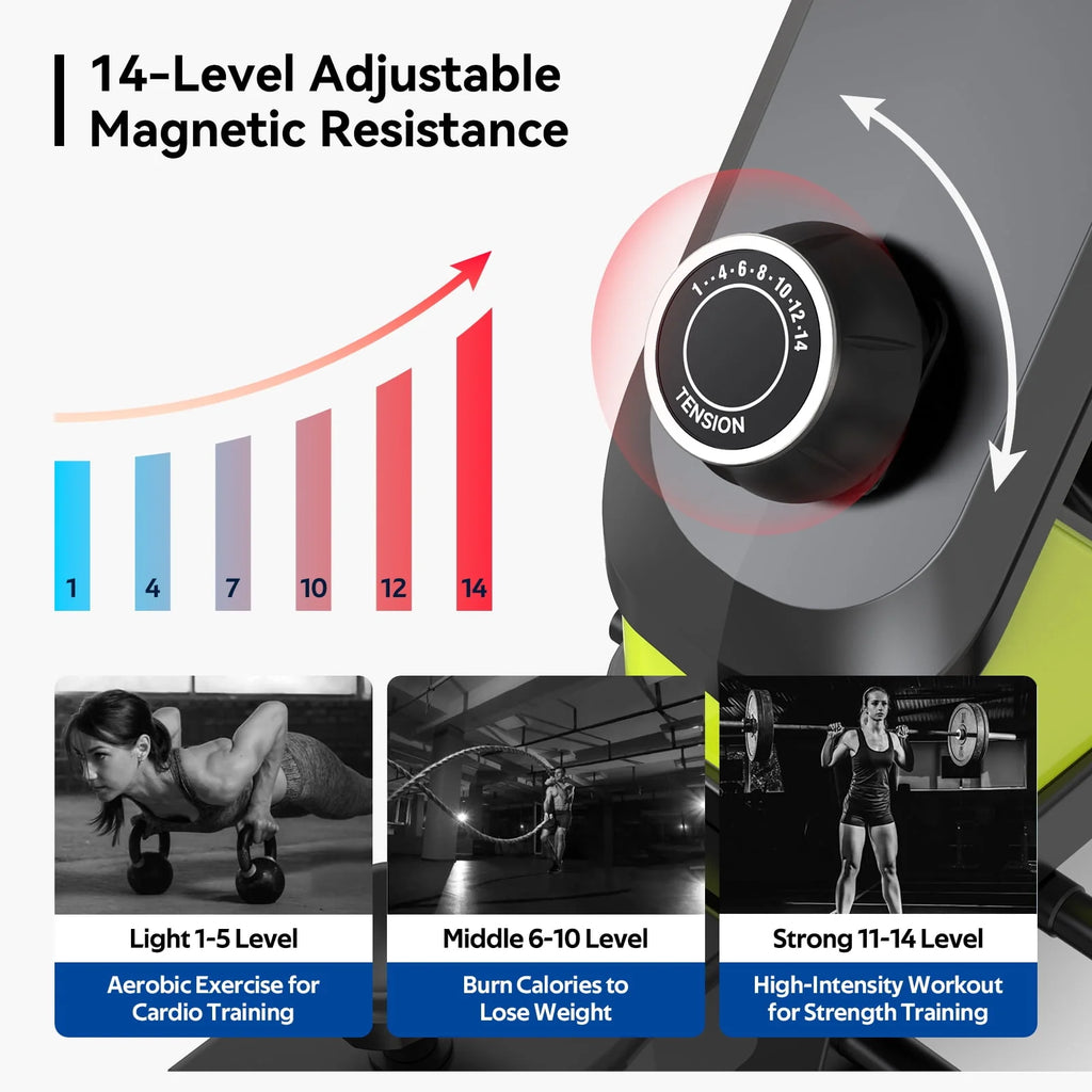 Magnetic Rowing Machine Foldable with 8 Level Adjustable Resistance Q49883