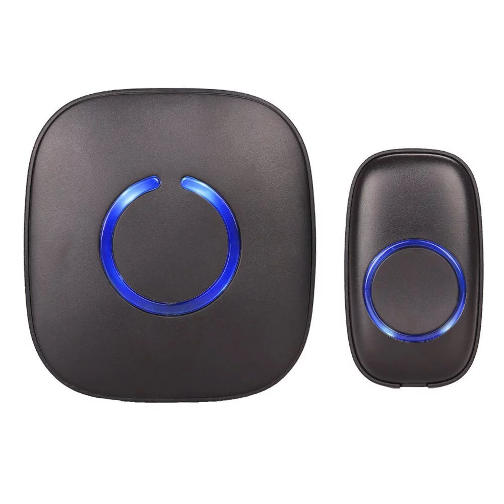 Wireless Doorbell Chime Matte Black P72717