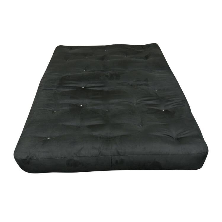 Black Microfiber Full Futon Mattress K31292