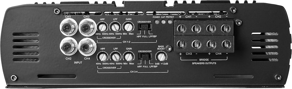 1200W RMS 4-Channel Car Audio MOSFET Amplifier M56050