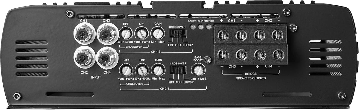 1200W RMS 4-Channel Car Audio MOSFET Amplifier M56050