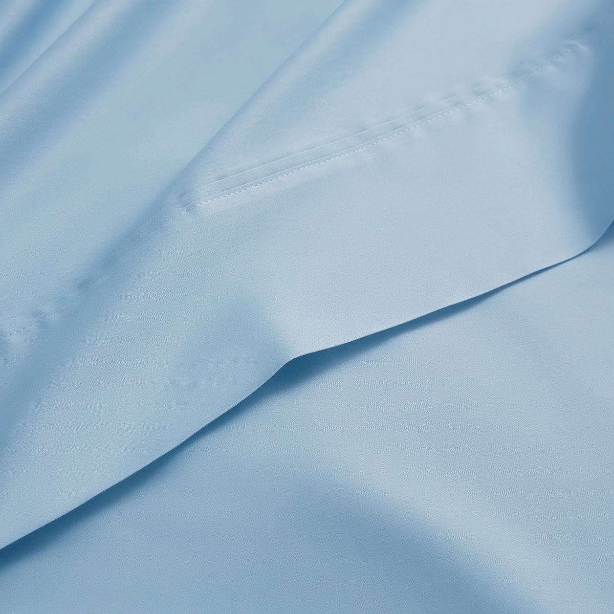 Queen Size Sateen Sheet Set in Slate Blue J330693