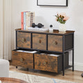Brown 5 Drawer Dresser C923