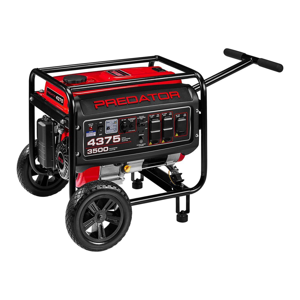 4375 Watt Gas-Powered Portable Generator F87581